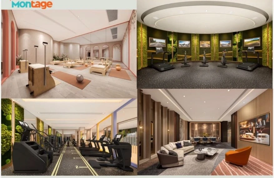 用戶提供的Club Montage會所室內設計宣傳視覺參考